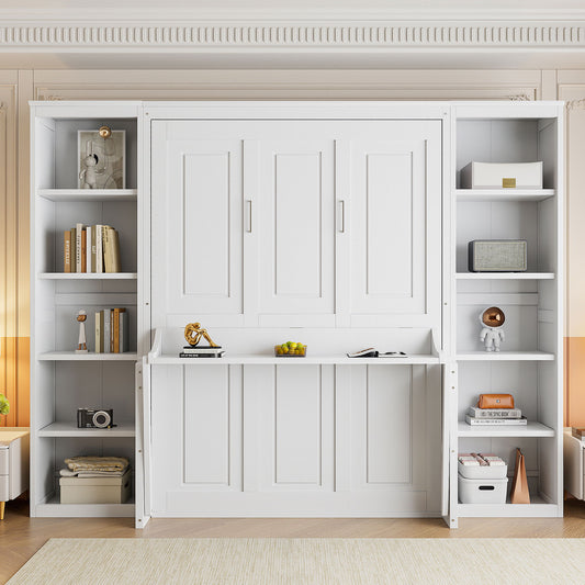 Murphy Bed with Desk & Bookshelf