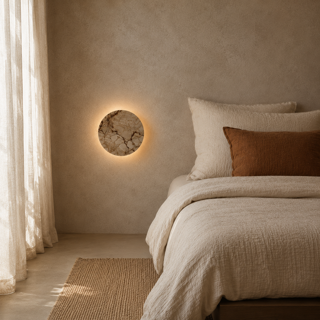 Bronte Marble Wall Sconce