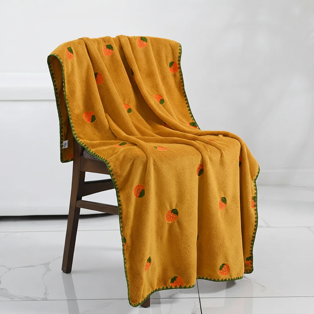 Fruity Bath Towels