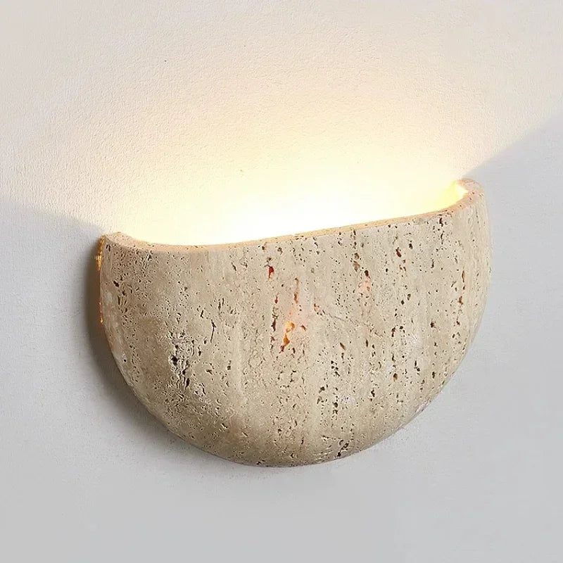 Sali Travertine Wall Light