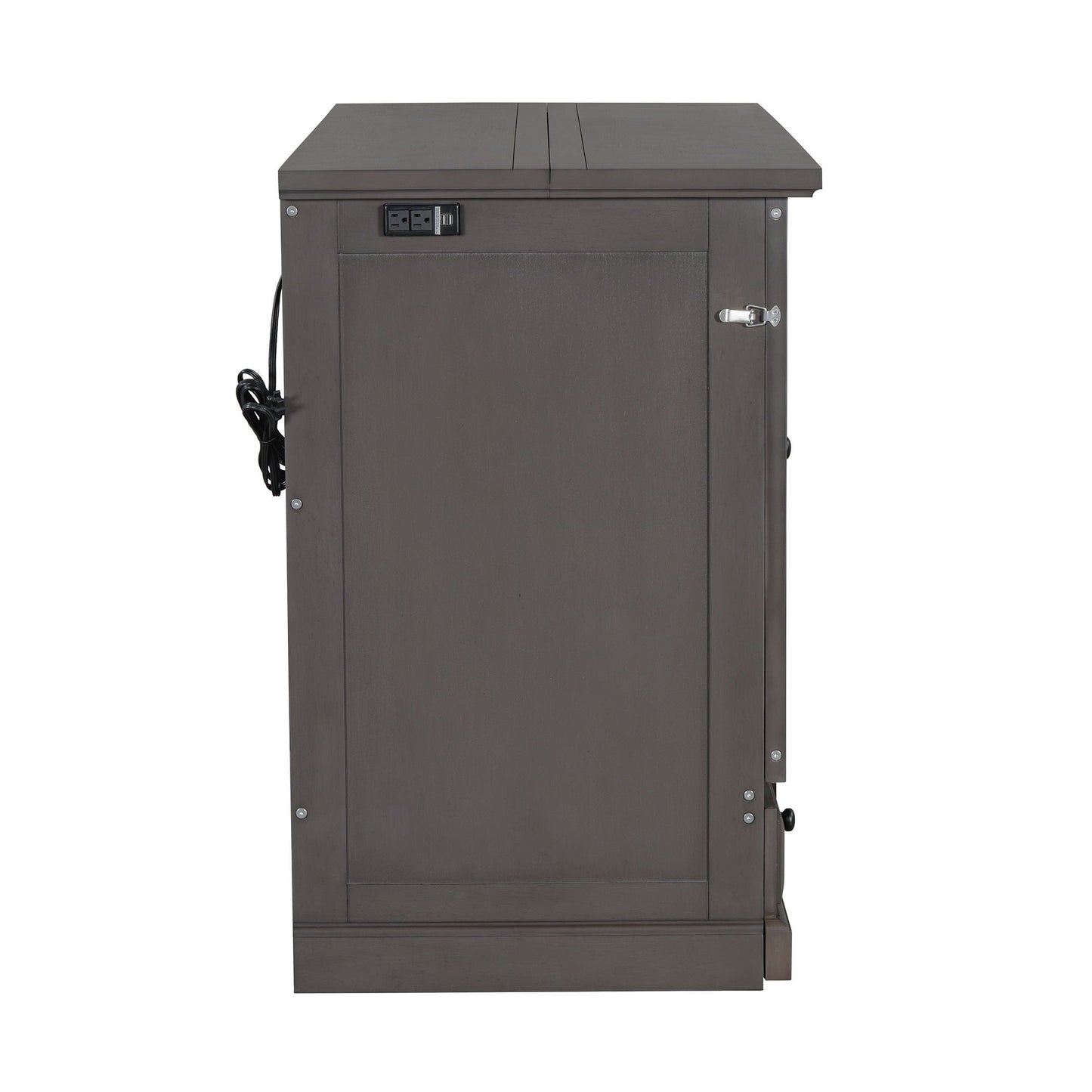 Murphy Cabinet Bed with Charging Station & Storage Drawer