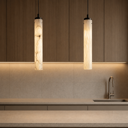 Kanji Stone Pendant Lamp