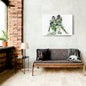 DK Metcalf & Tyler Lockett Canvas Art – Seattle Seahawks Wall Decor