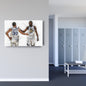 Stephen Curry & Kevin Durant Canvas Art – Golden State Warriors Wall Decor