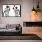 Yordan Alvarez & Jose Altuve Canvas Art – Houston Astros Wall Decor