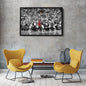 Michael Jordan The Last Shot Canvas Print – Chicago Bulls Basketball Wall Art Decor