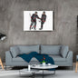 Sebastian Aho & Andrei Svechnikov Canvas Art – Carolina Hurricanes Wall Decor