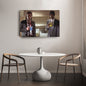 Pulp Fiction Coffee Scene Canvas – Tarantino Movie Wall Art