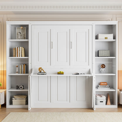Murphy Bed with Desk & Bookshelf