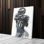 Saquon Barkley Canvas Art - Philadelphia Eagles Wall Decor