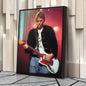 Kurt Cobain Canvas – Nirvana Rock Legend Wall Art