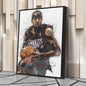 Allen Iverson Canvas Art – Philadelphia 76ers Wall Decor