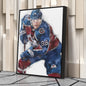 Mikko Rantanen Canvas Art – Colorado Avalanche Wall Decor