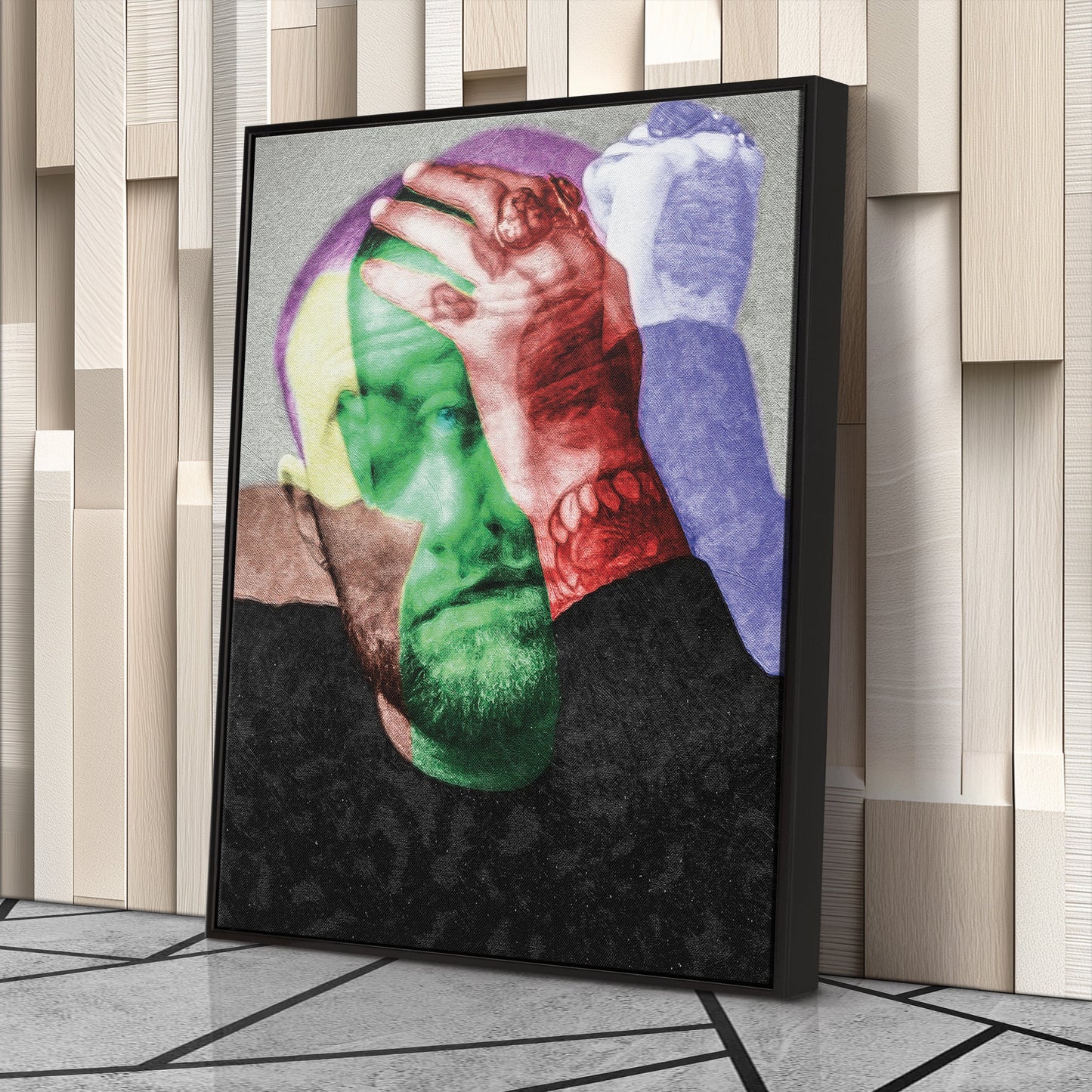 Mac Miller Circles Canvas – Rapper Wall Art Gift for Music Fans and Collectors