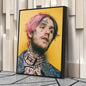 Lil Peep Canvas – Rapper Wall Art for Home or Studio Decor