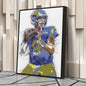 Matthew Stafford Canvas Art – Los Angeles Rams Wall Decor