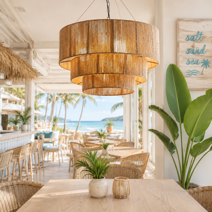 Ningaloo Rattan Pendant Light