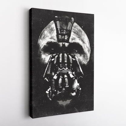 Bane The Dark Knight Rises Canvas Print – Batman Villain Wall Art for Home Decor