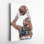 Alex English Canvas Art – Denver Nuggets Wall Decor