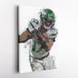 Garrett Wilson Canvas Art – New York Jets Wall Decor