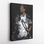 Novak Djokovic Canvas Print – Iconic Tennis Wall Art for Man Cave or Home