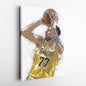 Luka Doncic Canvas Art – Los Angeles Lakers Wall Decor