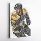 David Pastrnak Canvas Art – Boston Bruins Wall Decor