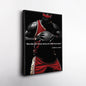 LeBron James Canvas Print – Cleveland Cavaliers Basketball Quote Wall Art Decor