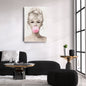 Brigitte Bardot Canvas Print – French Actress Wall Art for Home, Studio, or Salon