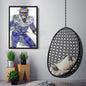 Aaron Donald Canvas Art – Los Angeles Rams Wall Decor