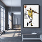 LeBron James Quote Canvas Art – Lakers Wall Decor