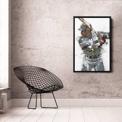 Barry Bonds Canvas Art – San Francisco Giants Wall Decor