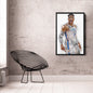 Russell Westbrook Canvas Art – Oklahoma City Thunder Wall Decor