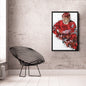 Paul Coffey Canvas Art – Detroit Red Wings Wall Decor