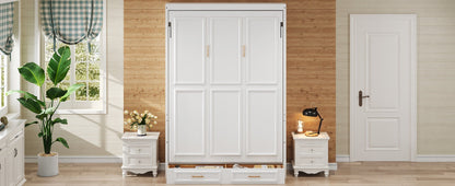 Full Murphy Bed with 2 Drawers