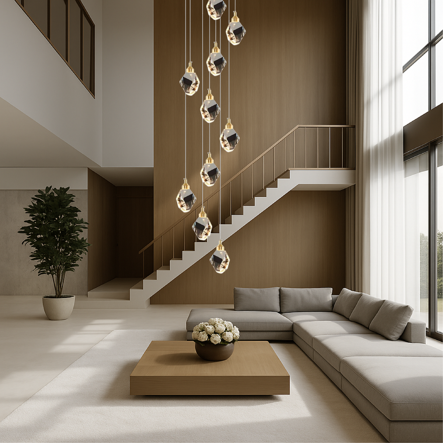 Aurevia Crystal Chandelier