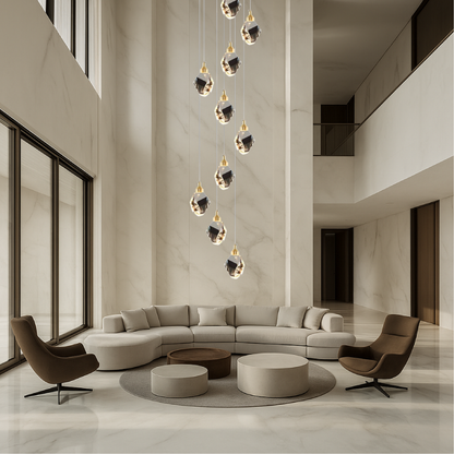 Aurevia Crystal Chandelier