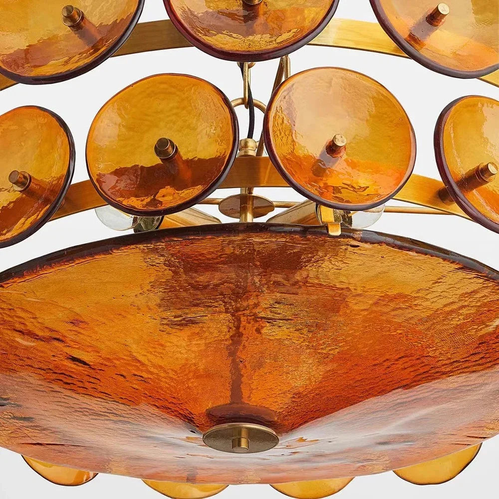 Clara Glass Chandelier