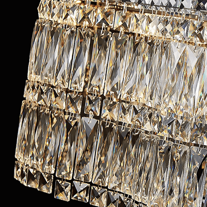 Maui Crystal Wave Chandelier