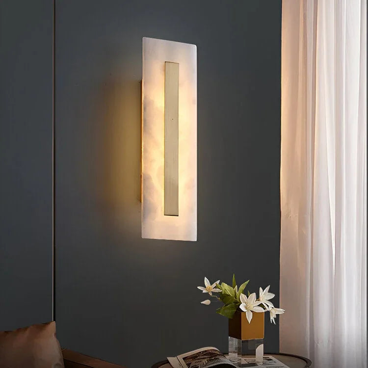 Ned Marble Wall Light