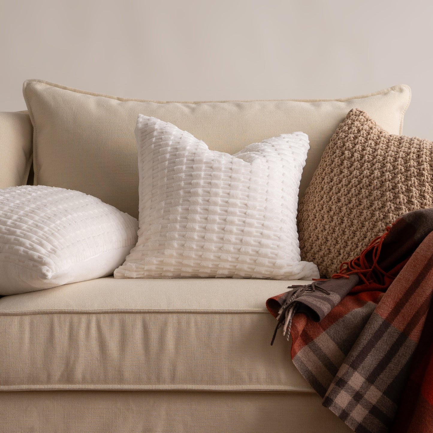 Fur Pillow Cover Set