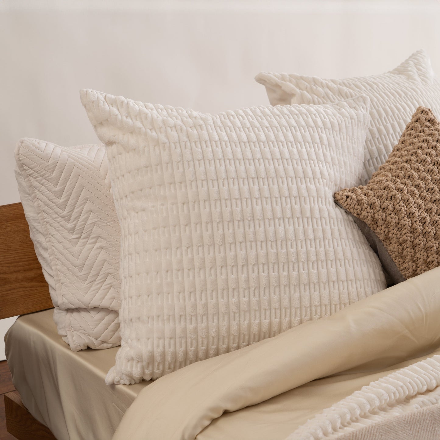 Fur Pillow Cover Set
