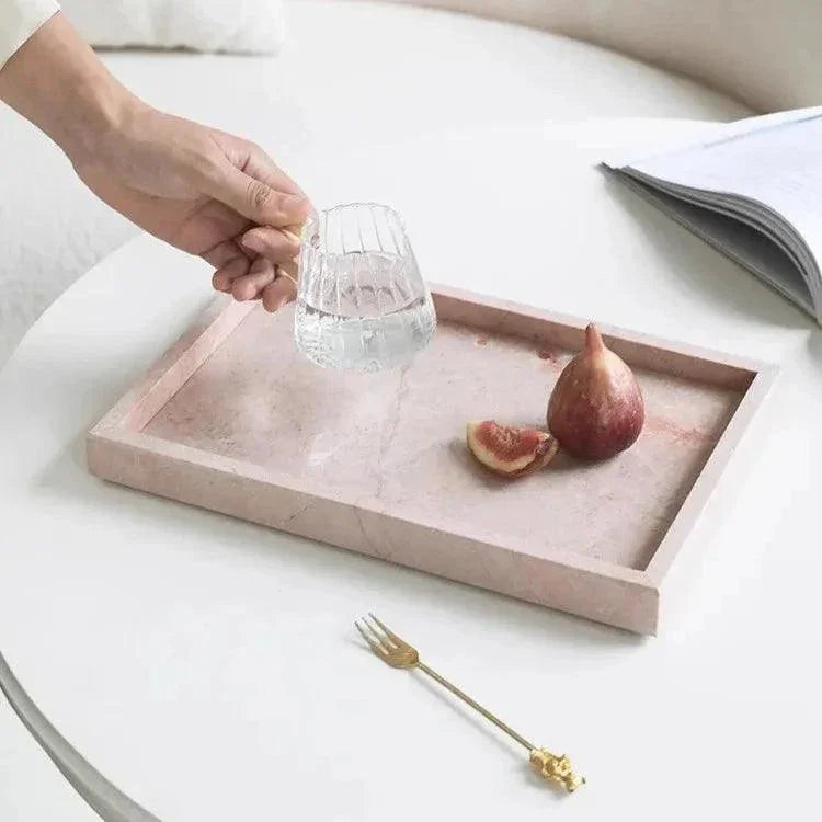 Miro Marble Jewellery Tray