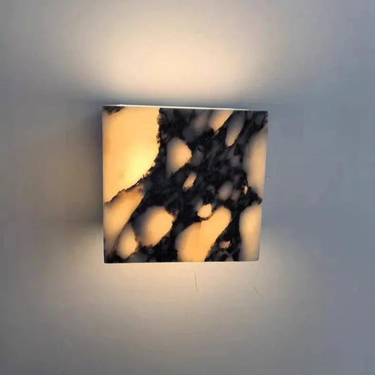 Xavis Up & Down Marble Wall Lamp
