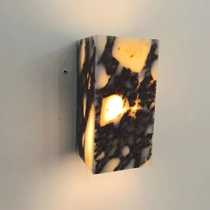 Xavis Up & Down Marble Wall Lamp