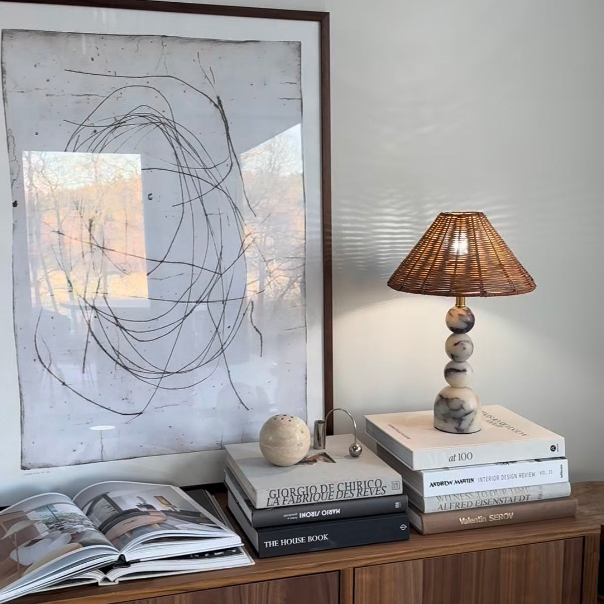 Bima Marble Table Lamp