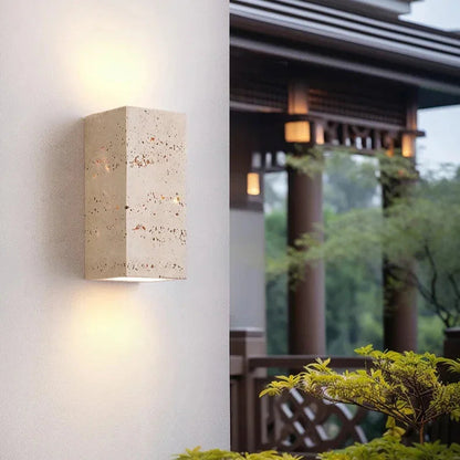 Teja Travertine Wall Light