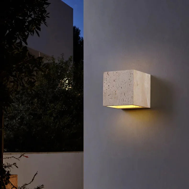 Teja Travertine Wall Light