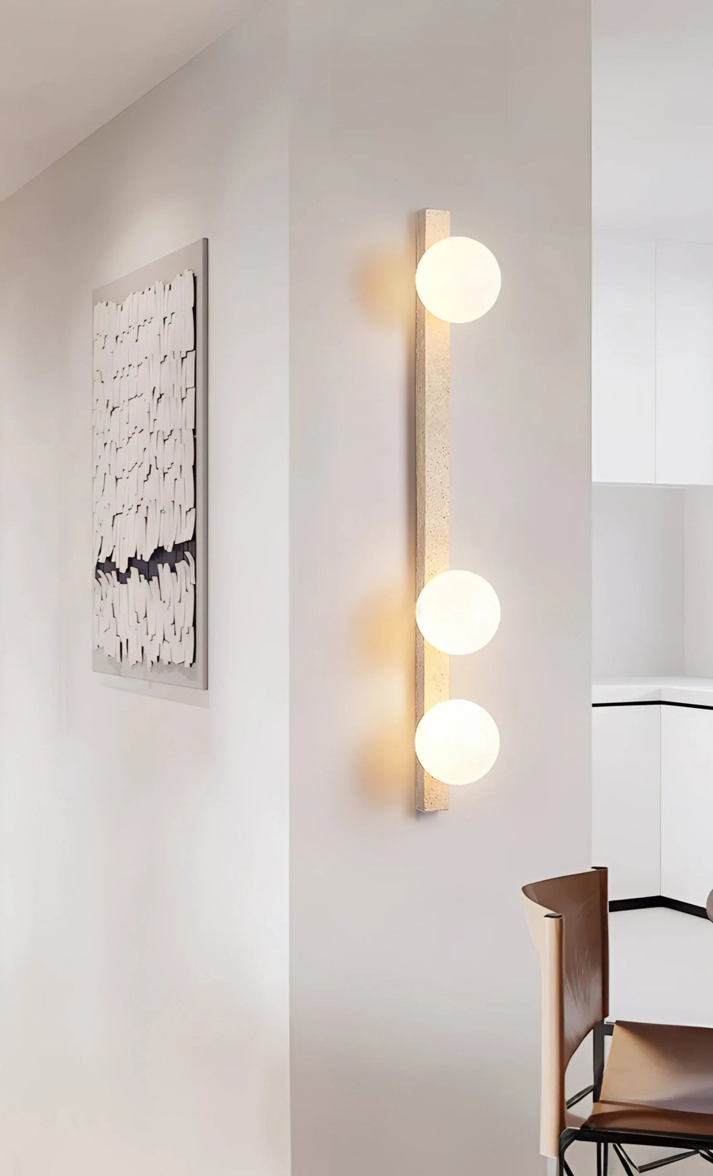 Celeste Travertine Wall Light