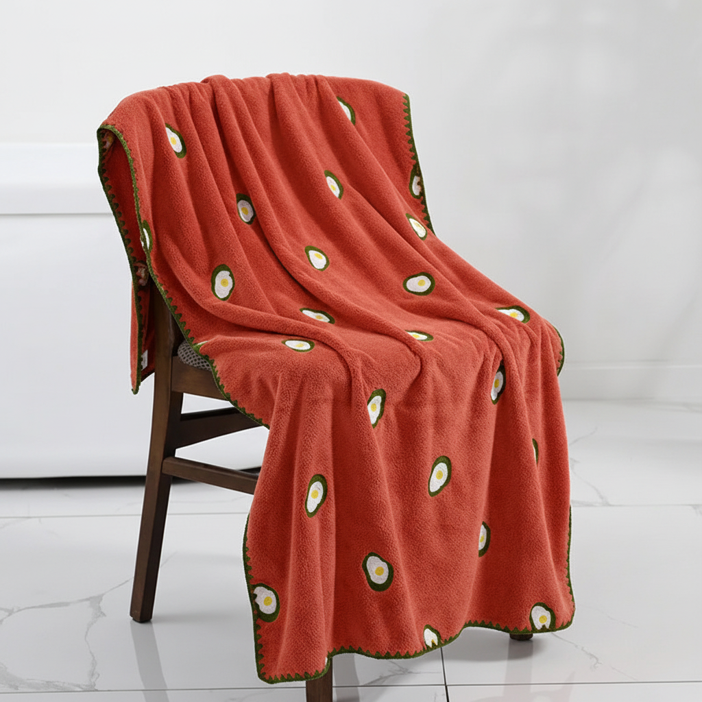 Fruity Bath Towels